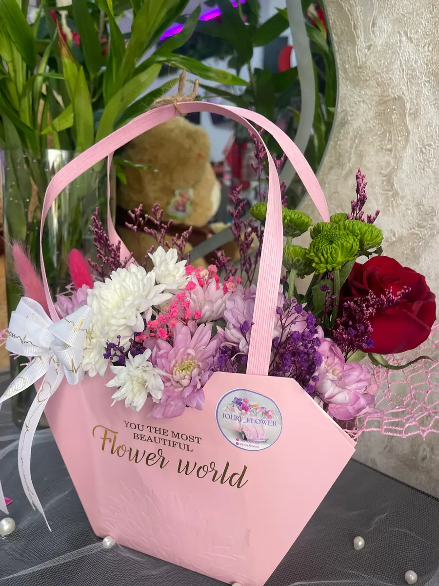 Panier fleuri à Tetouan