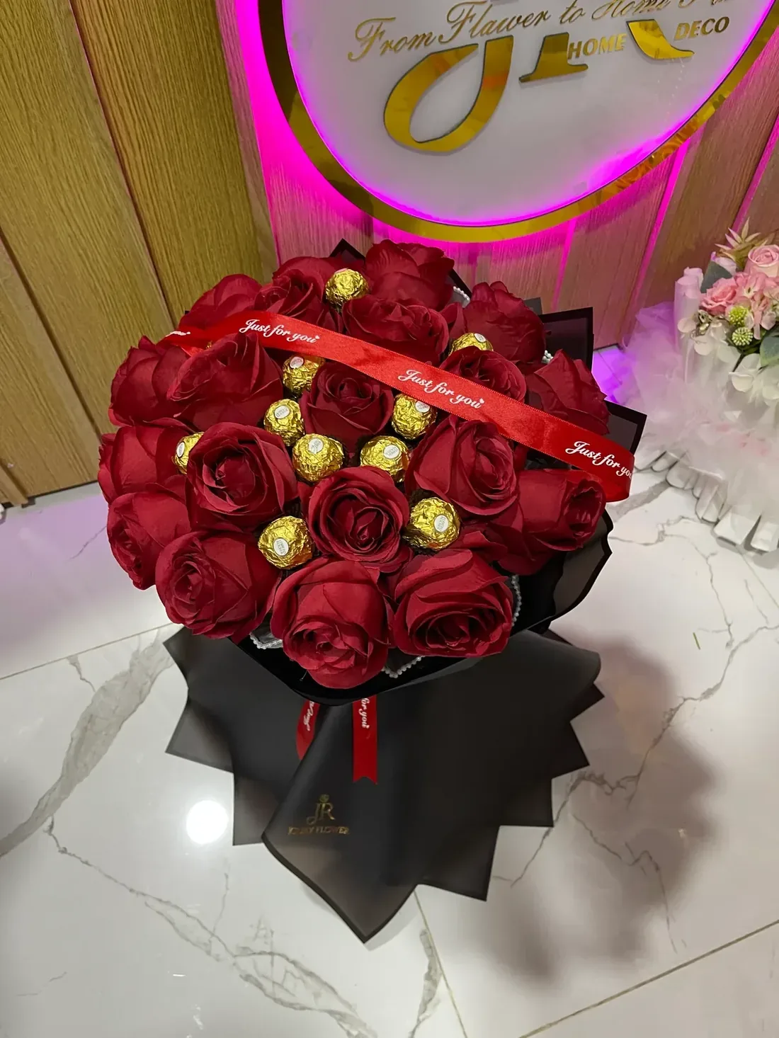 bouquet roses rouges Tetouan