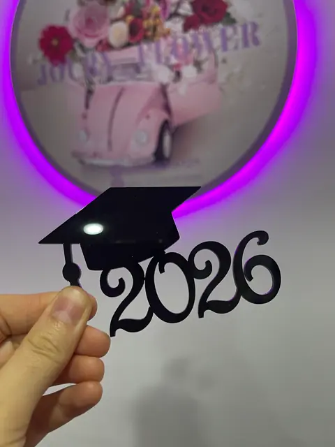 Topper chapeau de diplôme 2026 à Tetouan