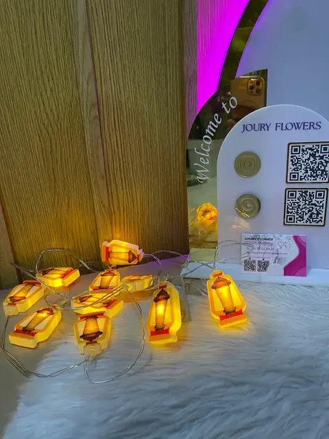 Mini lanternes décoratives de Ramadan à Tetouan